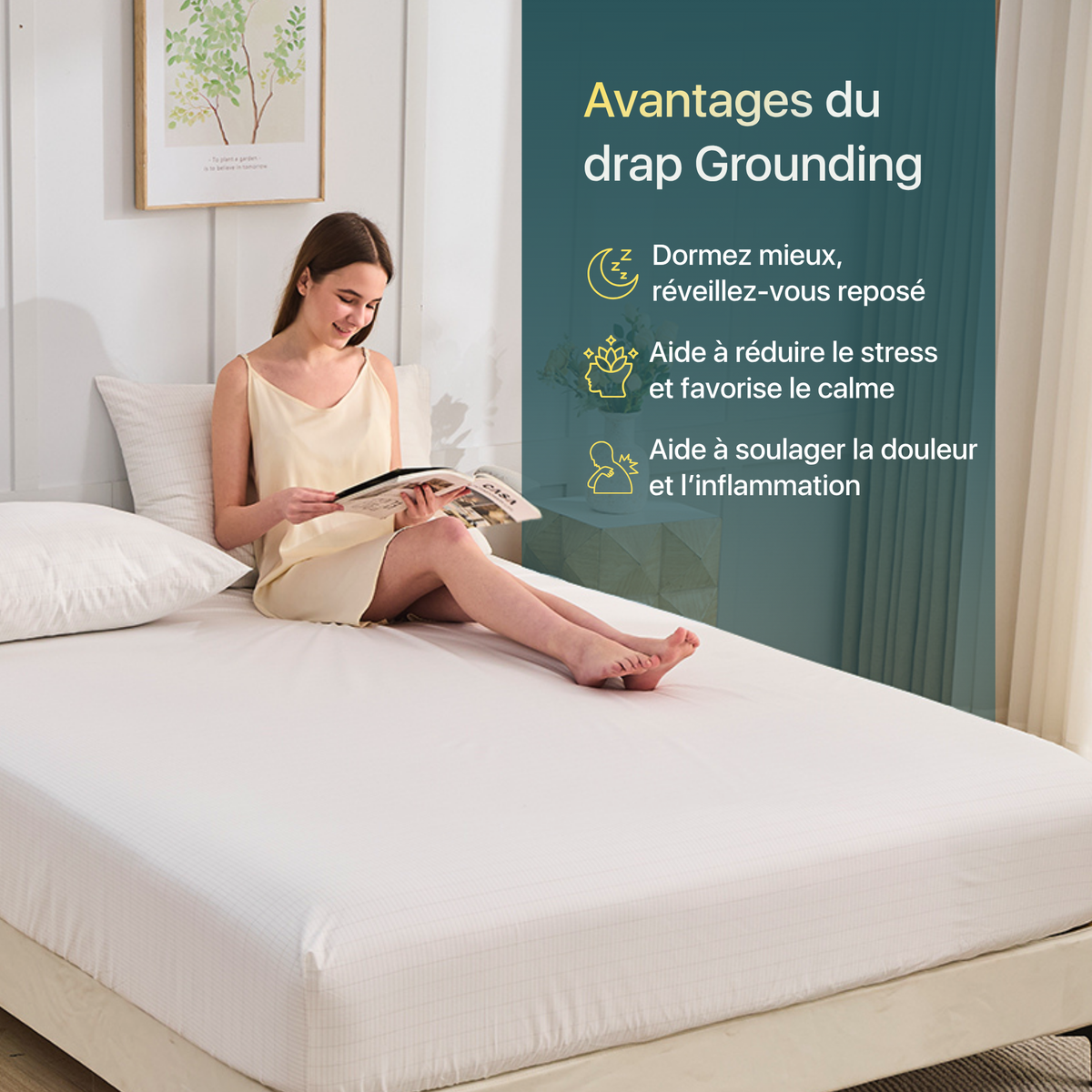 Grounding Bed Sheets