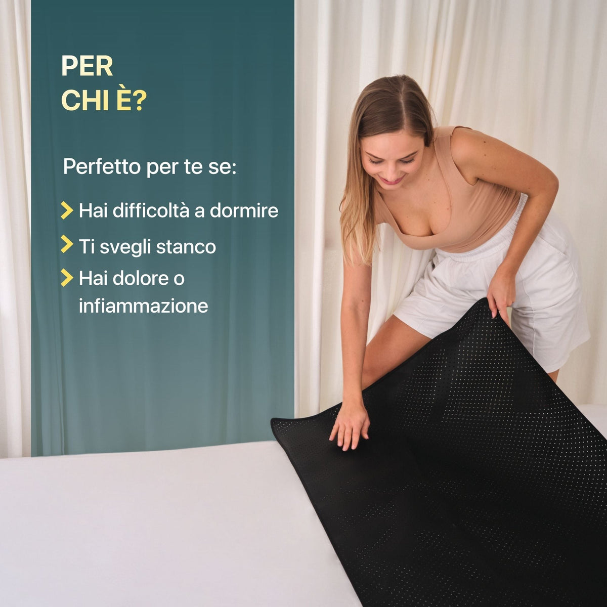 Grounding Bed Mat
