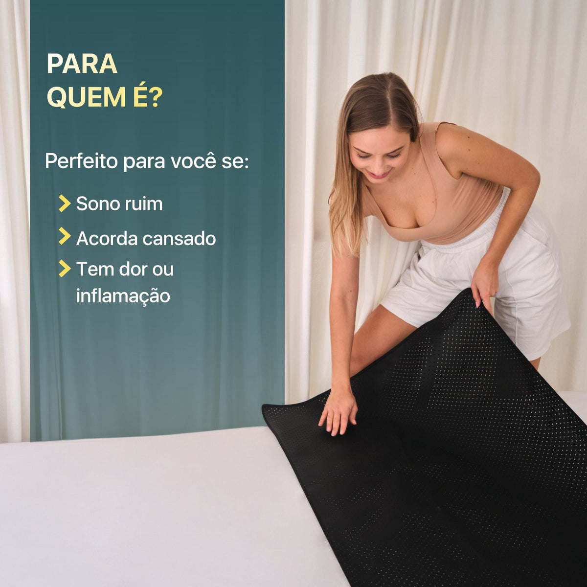 Grounding Bed Mat